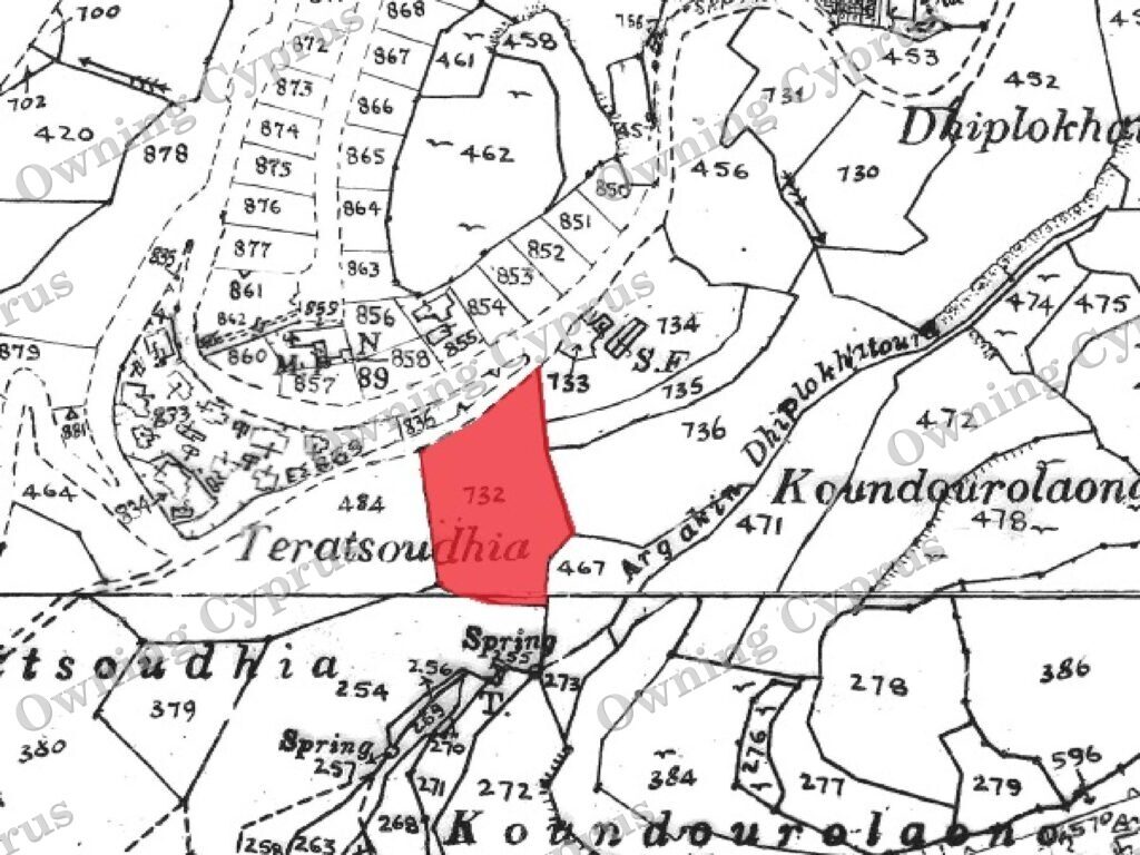 Field for sale, Tsada - PR12316
