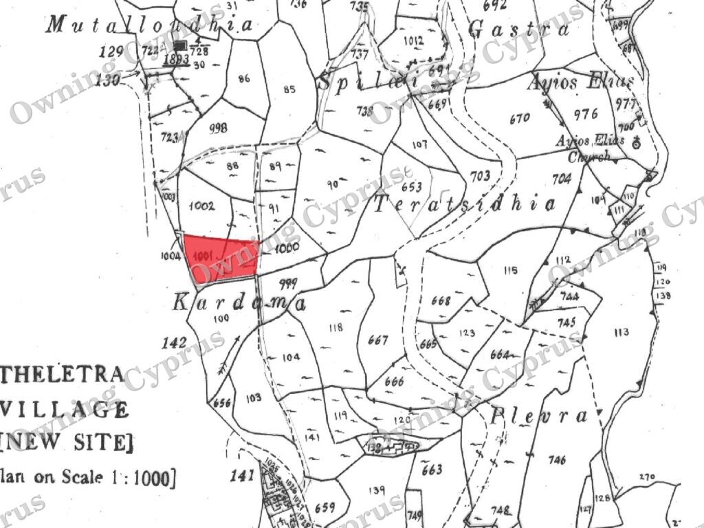 Field for sale, Theletra - PR38059
